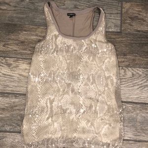 Express Sequin Tank